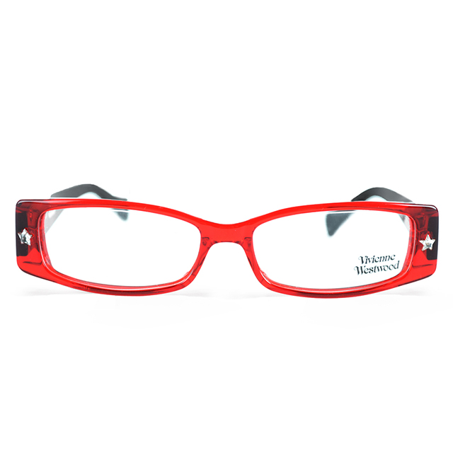 【Vivienne Westwood】英國薇薇安魏斯伍德時尚繽紛宇宙光學眼鏡(紅) VW128-03