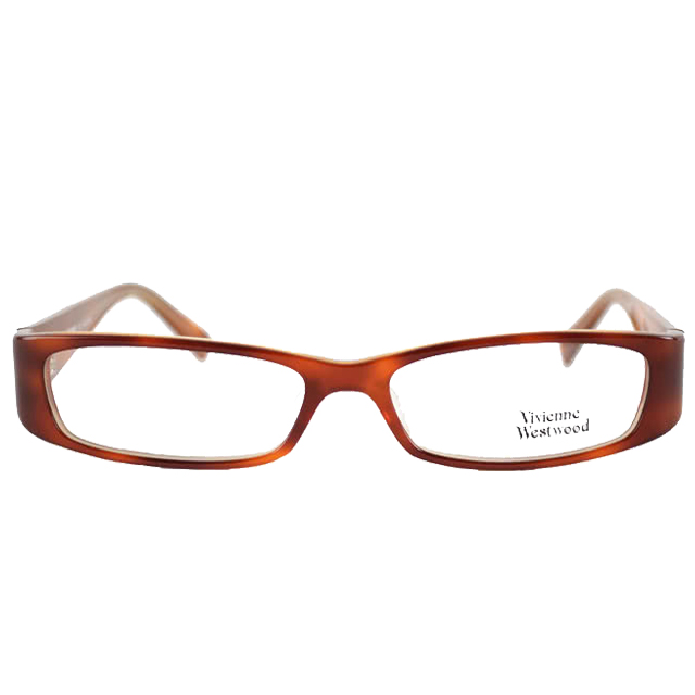 【Vivienne Westwood】英國經典浪漫水鑽星星款光學眼鏡(琥珀) VW124_03