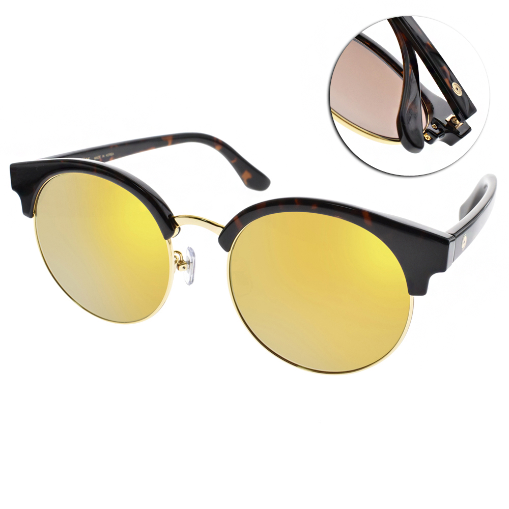 Go-Getter太陽眼鏡 人氣貓眼眉框(琥珀-黃水銀) #GS4004 C06