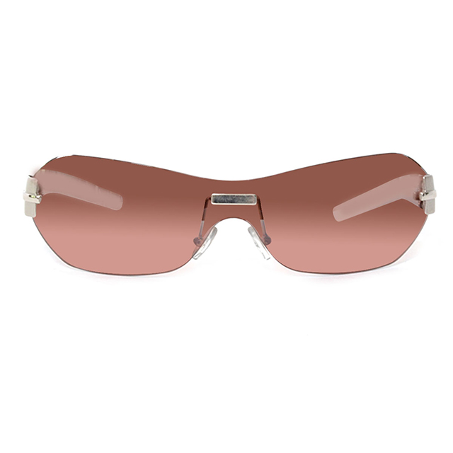 EXTe 義大利 時尚一片式漸層框太陽眼鏡 / 酒紅EX52903