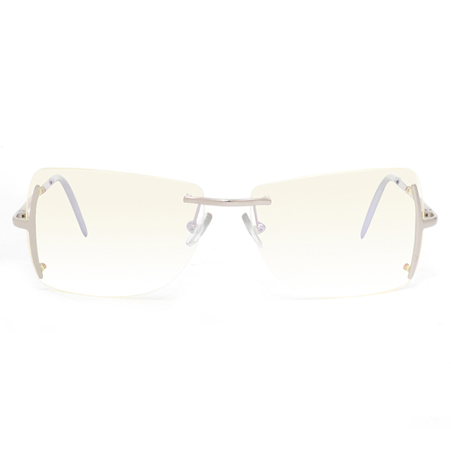 EXTe 義大利 風潮個性鏡框太陽眼鏡 / 透黃鏡片EX55101
