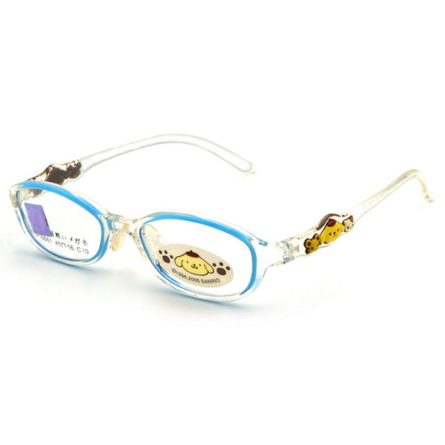 【Pom Pom Purin】布丁狗 兒童光學眼鏡鏡框 P-0661 c10 彈性舒適安全材質