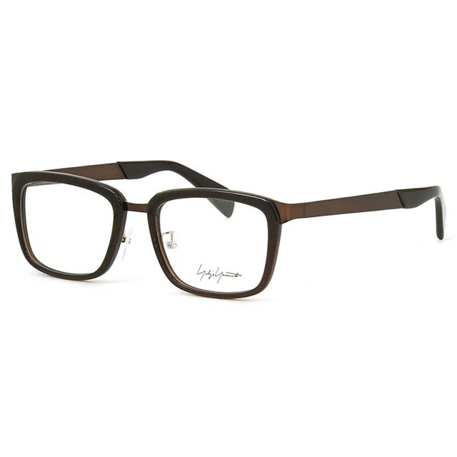 Yohji Yamamoto 山本耀司 個性方型前衛光學眼鏡【銅棕】YY1021-108