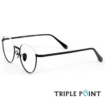 TRIPLE POINT 韓國潮人鏡框 CO系列光學眼鏡【CO_BK1】白+黑
