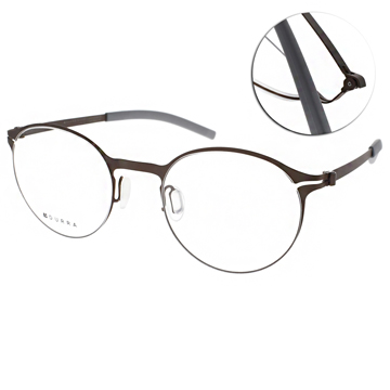 VYCOZ x DURRA 眼鏡 簡約薄鋼休閒款(棕) #DR7001 BRN