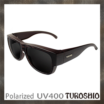 Turoshio TR90 偏光套鏡-近視/老花可戴 H80098 C4 木紋