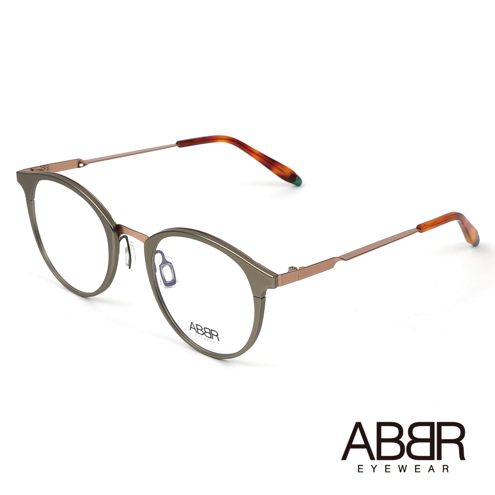 ABBR 北歐瑞典新典範硬鋁合金光學眼鏡(綠) NP-01-001-Z08