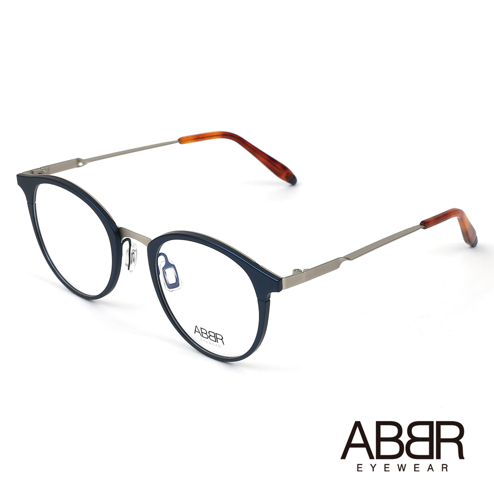 ABBR 北歐瑞典新典範硬鋁合金光學眼鏡(深藍) NP-01-001-Z13