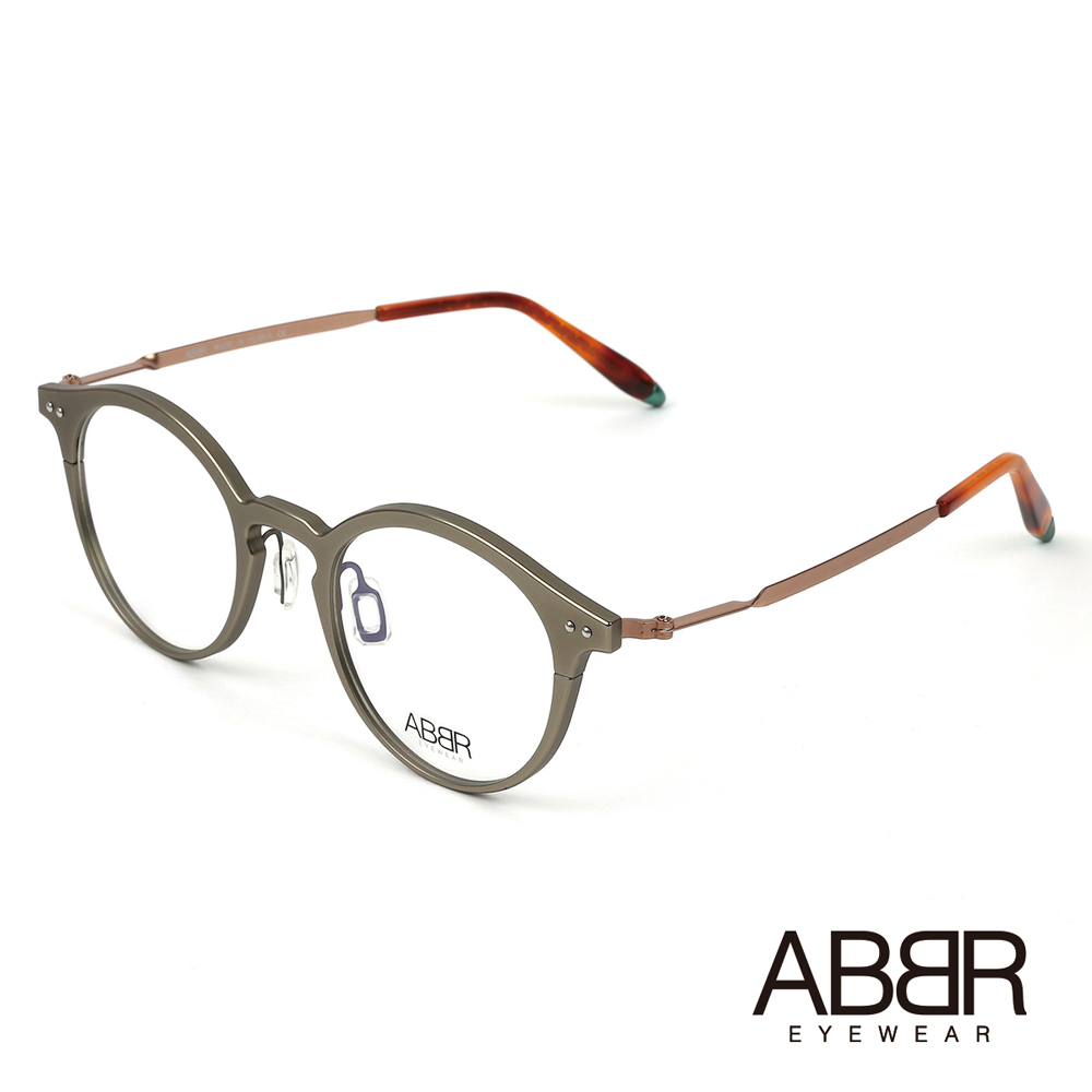 ABBR 北歐瑞典新典範硬鋁合金光學眼鏡(綠) NP-01-003-Z08