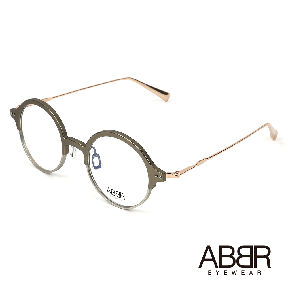 ABBR 北歐瑞典新典範硬鋁合金光學眼鏡(綠) NP-01-004B-Z08