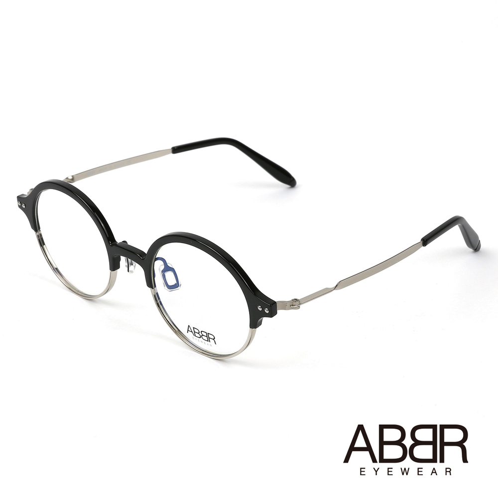 ABBR 北歐瑞典新典範硬鋁合金光學眼鏡(黑) NP-01-004-C01