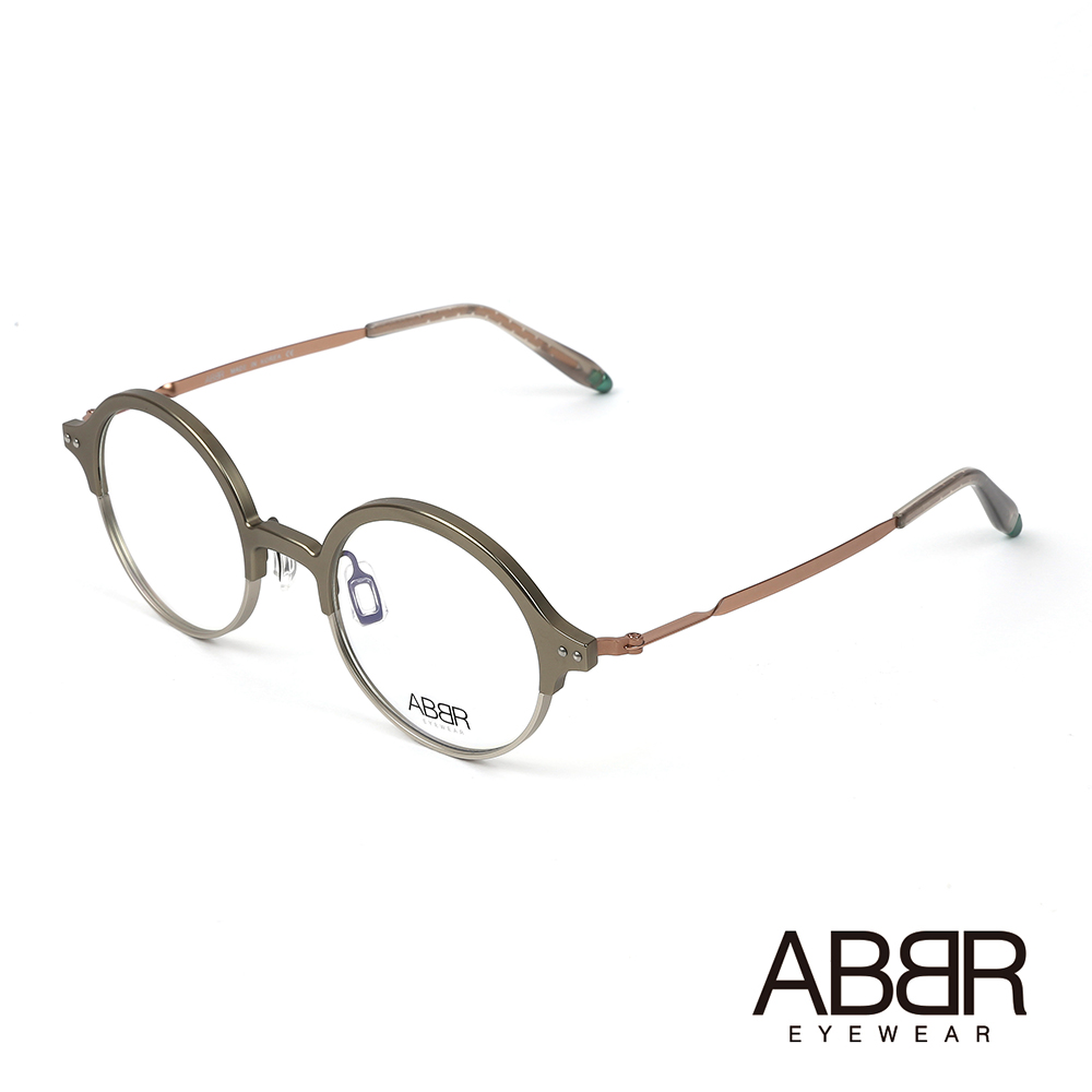 ABBR 北歐瑞典新典範硬鋁合金光學眼鏡(綠) NP-01-004-Z08