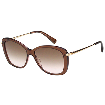 LONGCHAMP 太陽眼鏡 (咖啡色)LO616