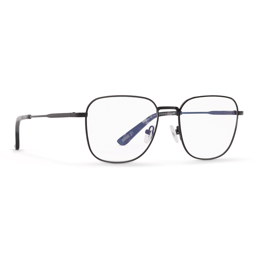 【INVU】瑞士文雅質感細方框光學眼鏡(黑/墨彩) B3910A