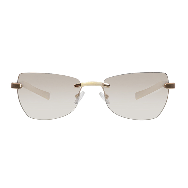 Gianfranco Ferré 義大利 漸層簡約好搭款造型太陽眼鏡 / 米黃鏡腳 GF55301