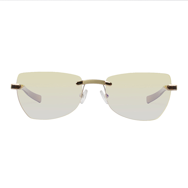 Gianfranco Ferré 義大利 漸層簡約好搭款造型太陽眼鏡 / 黃 GF55306