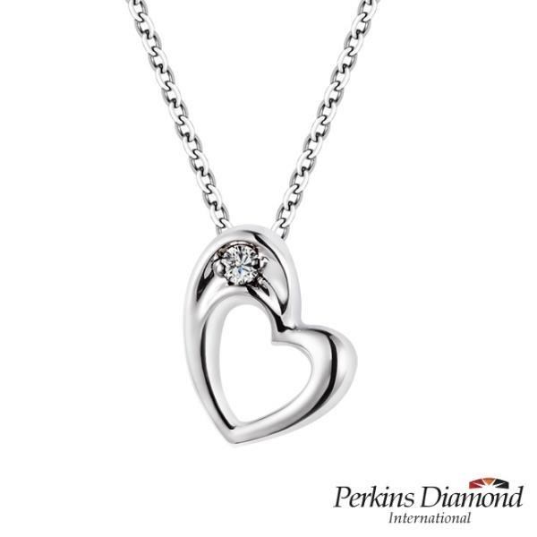 PERKINS 伯金仕 Heart系列 鑽石項鍊