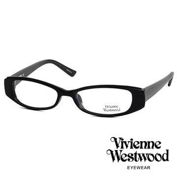 Vivienne Westwood 薇薇安．魏斯伍德 個性簡約光學眼鏡(黑色) VW19201