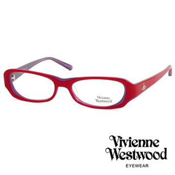 Vivienne Westwood 薇薇安．魏斯伍德 經典LOGO造型光學眼鏡(紅色) VW17604