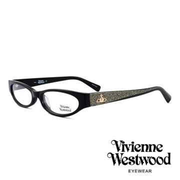 【Vivienne Westwood】英國薇薇安魏斯伍德★復古時尚造型光學眼鏡(黑 VW152-01)