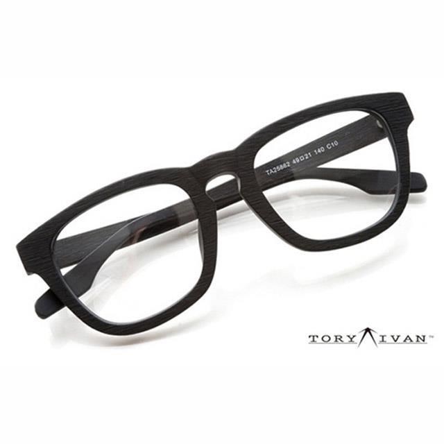 [ ToryIvan X06 板材 木紋 木頭 木框 日系潮人配備 粗框復古眼鏡 黑框 手作 Style