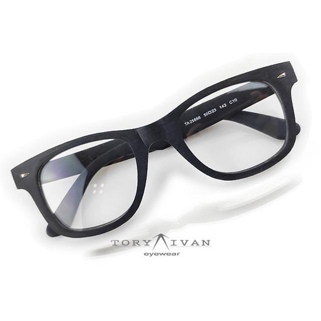 [ ToryIvan X03 板材 木紋木頭 木框 日系潮人 粗框復古眼鏡 雲彩 平光 黑框 手作 Style 限量