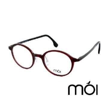 【moi】北歐超柔無負擔光學眼鏡 (紅) moi02-05