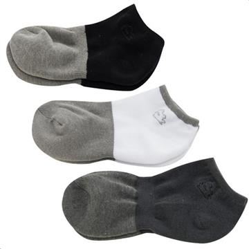 【KEROPPA】可諾帕竹碳氣墊女短襪(男女適穿)x綜合3雙C90016-B