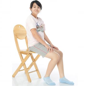 【KEROPPA】可諾帕細針毛巾底氣墊船型學生襪x4雙(男女適用)C91001-淺藍