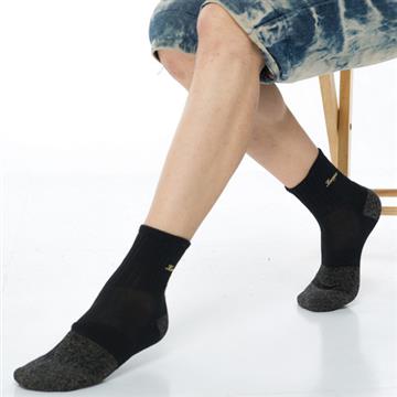 【KEROPPA】健康銀纖維運動男短襪*1雙(男女適用)C98003G灰黑