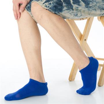 【KEROPPA】可諾帕網狀造型加大男船襪x4雙C97001-X寶藍