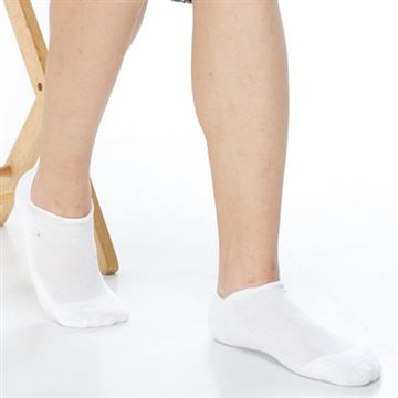 【KEROPPA】可諾帕網狀造型男船襪x4雙C97001白