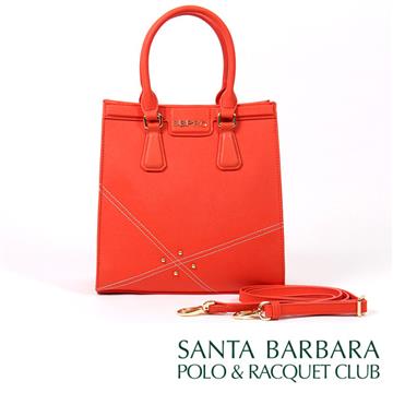 SANTA BARBARA POLO & RACQUET CLUB - 南十字星手提包(橘紅色)