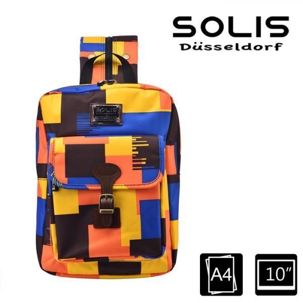 SOLIS【街頭迷彩系列】City Classic平板電腦背包(搖滾黃)