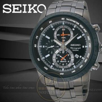 SEIKO日本精工風雲賽鬧鈴計時腕錶/45mm 7T62-0HL0/SNAB53P1原廠公司貨