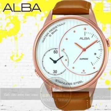 ALBA劉以豪代言PRESTIGE系列兩地時間商務中性腕錶DM03-X002J/AZ9014X1公司貨