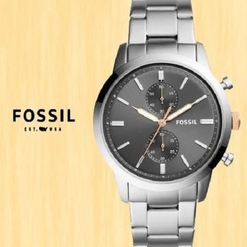 FOSSIL美國品牌Townsman雅痞紳士計時腕錶FS5407公司貨