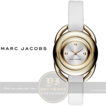 MARC JACOBS國際精品Jerrie典雅時尚真皮腕錶MJ1446