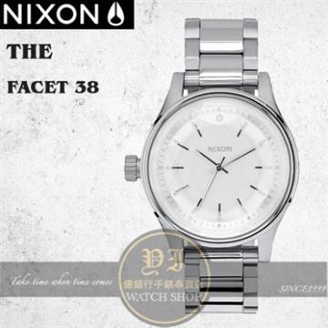 NIXON 實體店The FACET 38 閃耀光芒潮流時尚腕錶/38mm A409-1920