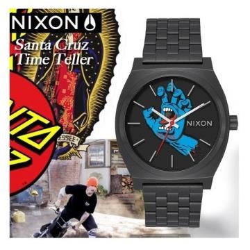 NIXON x Santa Cruz Time Teller聯名限定街頭潮流腕錶A045-2894