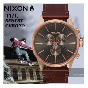 NIXON 實體店THE SENTRY CHRONO潮流時尚腕錶A405-2001公司貨