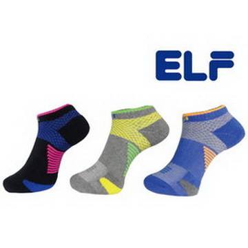 ELF棉質足弓加壓慢跑踝襪 (5719)