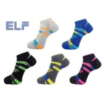 ELF棉質線形加壓慢跑踝襪 (5720)