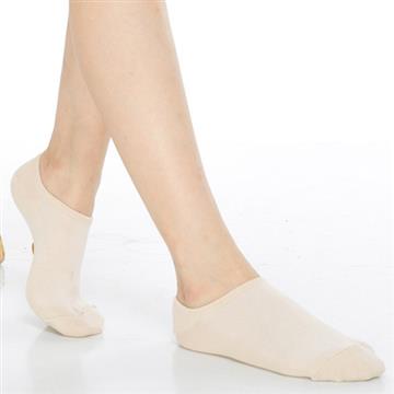 【KEROPPA】可諾帕細針毛巾底氣墊船型襪x4雙(男女適用)C91001-卡其