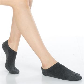 【KEROPPA】可諾帕細針毛巾底氣墊船型襪x4雙(男女適用)C91001-深灰