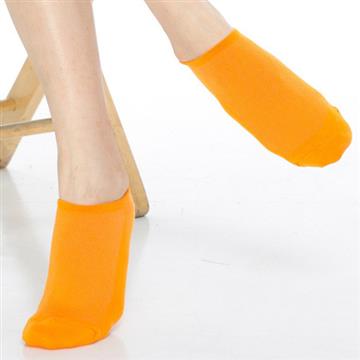 【KEROPPA】可諾帕網狀造型加大女船襪x4雙C97001-X橘色