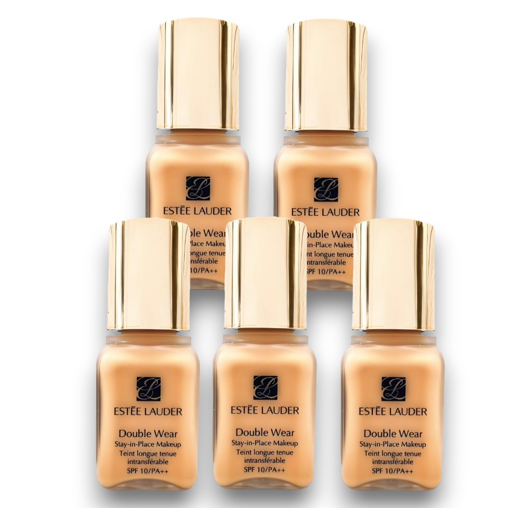 ESTEE LAUDER 雅詩蘭黛 粉持久完美持妝粉底 7ml #17 1W1 暖色白皙色 *5瓶 特惠組