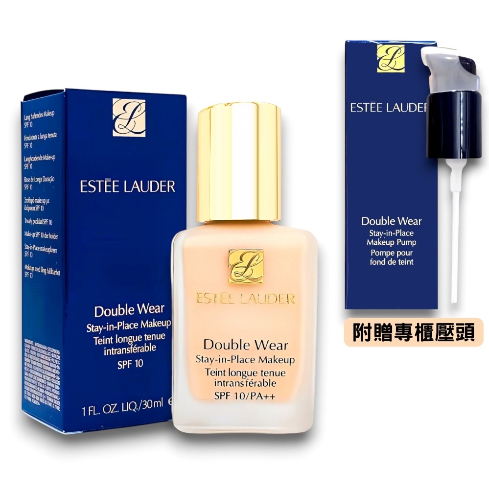 ESTEE LAUDER 雅詩蘭黛 粉持久完美持妝粉底(SPF10/PA++) 30ml 各色號任選(附贈專櫃壓頭)