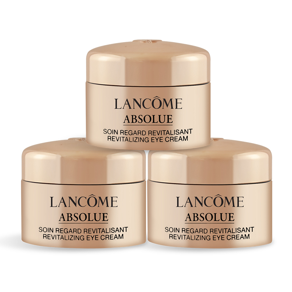 LANCOME 蘭蔻 絕對完美黃金玫瑰修護眼霜(5ml)X3