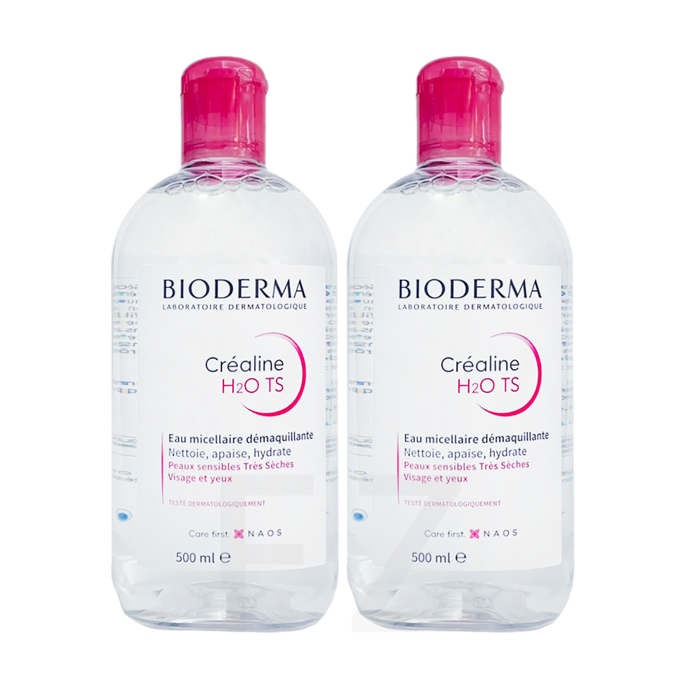 Bioderma Créaline TS高效潔膚液1+1超值組 500ml(加強保濕)